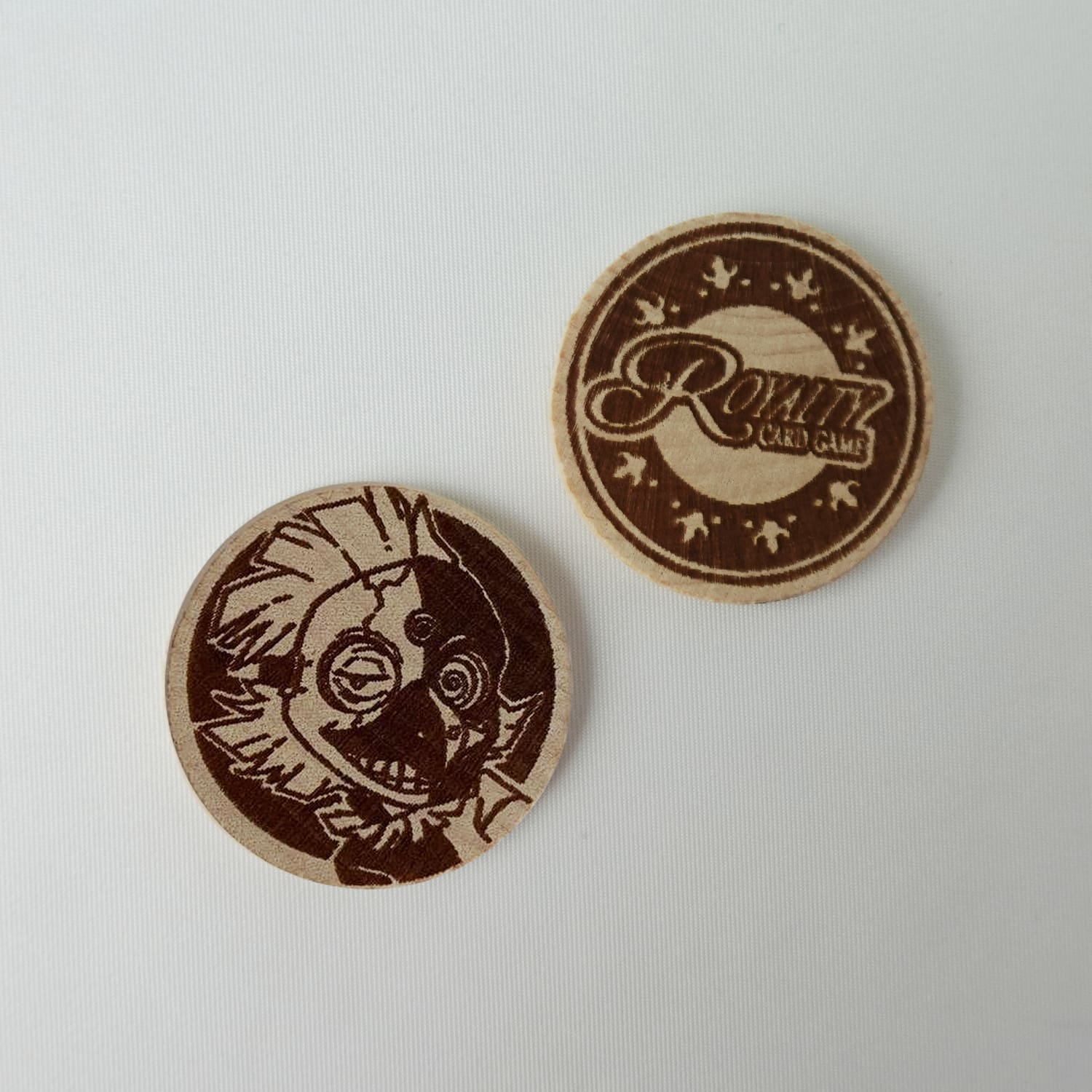 Mr. Helix Wood Coin